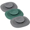 Image de VENTEO Bouchon Evier Cuisine X 3 Bouchon Evier Filtrant pour Canalisations Attrape Cheveux Douche et Lavabo