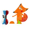 Image de Kit Initiation Au Point De Croix - Renard - Activité Manuelle Enfant - Ctop