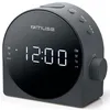 Image de Radio-réveil Muse M185 Noir - Double réveil - Syntoniseur de radio numérique AM/FM