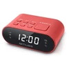Image de Muse M-10 Red Radio Reveil - Horloge 24h - 20 Stations - Rouge