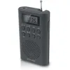 Image de Radio Portable Muse M-03 R Noir PLL FM LCD Alarme Réveil