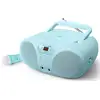 Image de Radio Portable Lecteur Cd Bleu. Muse Md203kb