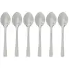 Image de 6 Petites Cuillères Moka - Inox