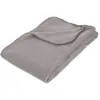 Image de Plaid Polaire - 125 X 150 Cm - Gris