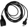 Image de Câble 3M Câble Rallonge Noir pour Guirlande Guinguette IP65