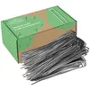 Image de Lot de 300 agrafe toile paillage - Pack de 300 Agrafes Paillage en Acier Galvanisé pour Geotextile anti repousse - Sardines de Fix