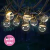 Image de Guirlande Guinguette IP65 Guirlande Lumineuse 30M 90 Bulbes Transparents