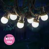 Image de Guirlande Guinguette IP65 Guirlande Lumineuse 10M 30 Bulbes Blancs