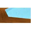 Image de Liner 75/100 Compatible Piscine Modèle Marbella 427x277x119 Bleu Clair