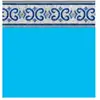 Image de Liner Piscine 75/100 Bleu Foncé - Frise Oxford Dia 5.50m H 1.20m