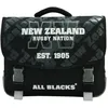 Image de Cartable scolaire - ALL BLACKS - Collection officielle - 2 compartiments - Polyester - 41x34x16 cm