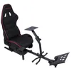 Image de Chaise gaming Nova Gaming ZENITH-GC310 Racing Seat cockpit de simulation - Black-Red