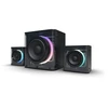 Image de Enceintes Gaming Serpentis 2.1 Plastique Noir 16,5x14,9x16,5cm Nova Gaming