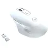 Image de Souris sans fil - MOBILITY LAB - Omega - Bluetooth et récepteur 24GHz - Blanc - Clics silencieux - Précision réglable