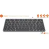 Image de Clavier - Touches plates - MOBILITY LAB - KP430W - Mini - AZERTY - Sans rétroéclairage