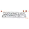 Image de Clavier Sans Fil - Touches Plates - Kmp2000w - Azerty - Fr - Multi-connexions - Blanc