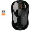 Image de Souris - 2x Bluetooth + récepteur USB 24 GHz - MOBILITY LAB - PHANTOM - Noir et transparent