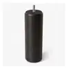 Image de Pieds de sommier cylindriques set de 4 70 mm chene gris hauteur 150 mm fixation vis 8 mm 8279977