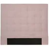 Image de Tête de lit capitonnée en tissu MEGAN - Rose Largeur - 160 cm