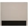 Image de Tête de lit lisse en tissu NUMA - Beige Largeur - 160 cm