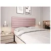 Image de Tête de lit en tissu LUCA - Rose Largeur - 140 cm