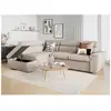Image de Canapé d'angle convertible paola 4 places avec coffre en tissu - beige - angle gauche PAOLA
