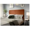 Image de Tête de lit NUMA en velours côtelé - Terracotta - Largeur 160 cm