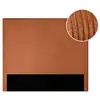 Image de Tête de lit numa en velours côtelé - terracotta - largeur 160 cm NUMA