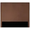 Image de Tête de lit NUMA en velours côtelé - Marron - Largeur 160 cm