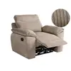 Image de Fauteuil de relaxation manuel ross en velours côtelé - taupe ROSS