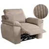 Image de Fauteuil de relaxation électrique ross en velours côtelé - taupe ROSS