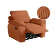 Image de Fauteuil de relaxation manuel ross en velours côtelé - terracotta ROSS