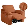 Image de Fauteuil de relaxation électrique ross en velours côtelé - terracotta ROSS