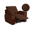Image de Fauteuil de relaxation manuel ross en velours côtelé - marron ROSS