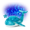 Image de Veilleuse Baleine Little Dutch Tranquil Whale Rechargeable Bleu Textile