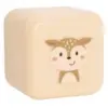 Image de Veilleuse Nomade Cloud.b Finley Le Faon Orange/blanc Multicolor