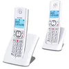 Image de Téléphone Sans Fil - F530 Duo - 2 Combinés, Blocage D'appels, Mains Libres, 2 Mémoires Directes, Blanc/gris
