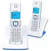 Image de Téléphone Sans Fil - F530 Duo - 2 Combinés, Blocage D'appels, Mains Libres, 2 Mémoires Directes, Blanc/bleu