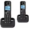 Image de Alcatel - téléphone sans fil duo avec répondeur noir f860duonoir - F860DUONOIR