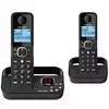 Image de Alcatel - téléphone sans fil duo avec répondeur f860voiceduonoir - F860VOICEDUONOIR