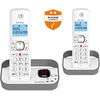 Image de Téléphone fixe sans fil avec répondeur Duo F860 Voice - Gris ALCATEL