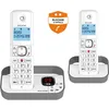 Image de Téléphone fixe sans fil - ALCATEL - F860 voice duo grey - Blocage dappels indésirables