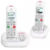Image de Alcatel - telephone sans fil duo dect blanc xl685voiceduoblanc - XL685VOICEDUOBLANC