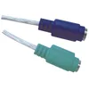 Image de Adaptateur USB vers 2 ports PS2 clavier/souris