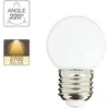 Image de Lot de 5 ampoules LED blanches chaudes pour guirlande de jardin - XANLITE - P45 - Extérieur - Blanc - Économique