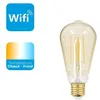 Image de Ampoule LED connectée - KOZII - ST64 - E27 - 55W - 470 lumens - Variation de luminosité