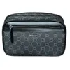 Image de Chabrand Body-Bag Toile Enduite Cuir Noir