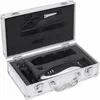 Image de Tondeuse BLACKPEAR BTV934 avec 4 peignes de guide pour coiffure dans une valise argentée