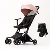 Image de Poussette Canne BEBE2LUXE PIKO Ultra Compacte et légère Cabine Avion (rose)