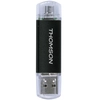 Image de Thomson Dual 32gb Lecteur Usb Flash 32 Go Usb Type-a 2.0 Noir, Gris